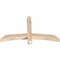 Ekena Millwork Bellingham Smooth Timber Gable Bracket, Douglas Fir, 48"W x 28"H x 3 1/2"D x 3 1/2"F, 14/12 Pitch GBW048X28X0404BEL00SDF - alternate 5